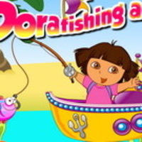 Dora Fishing Adventure Games