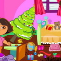 Baby Dora Clean The House