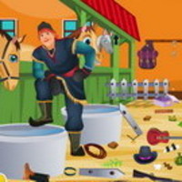 Frozen Kristoff Stable Cleaning