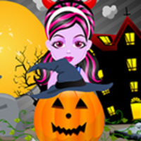 Baby Monster Halloween Pumpkin