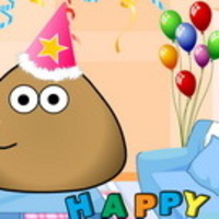 Pou Birthday Party