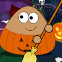 Pou Halloween Cleanup