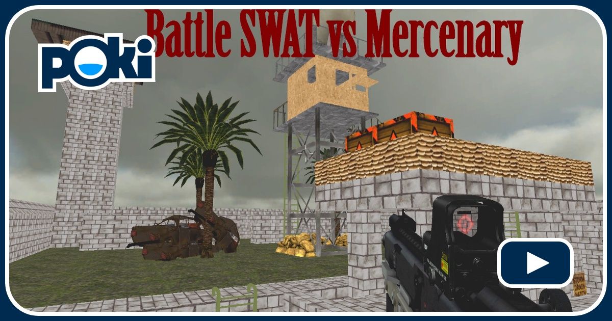Battle SWAT vs Mercenary