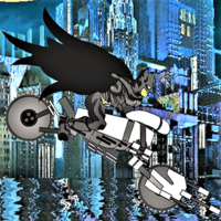 Batman In Gotham Bridge