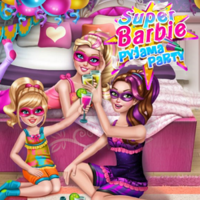 Super Barbie Pyjama Party