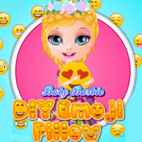 Baby Barbie DIY Emoji Pillow