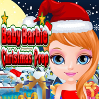 Baby Barbie Christmas Prep