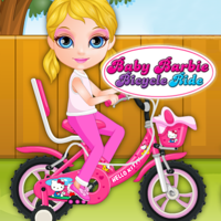 Baby Barbie Bicycle Ride