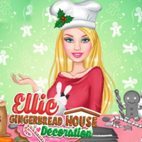 Ellie Gingerbread House Decoration