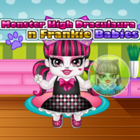 Monster High Draculaura N Frankie Babies