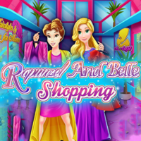 Rapunzel And Belle Shopping