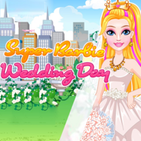 Super Barbie Wedding Day