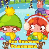 Ice Skating Slacking