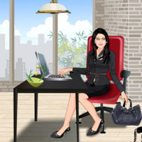 Office Girl Dress Up