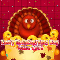 Tasty Thanksgiving Day Cake 2014