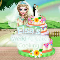 Elsa's Wedding Cake Cooking