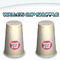 Wall. E's Cup Shuffle
