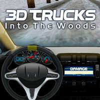 3D Trucks Into The Woods