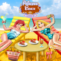 Princesses Beach  Dress Up