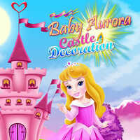 Baby Aurora Castle Decoration
