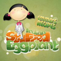 Emma’s Recipes Indian Stuffed Eggplant