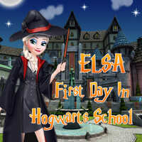 Elsa First Day In Hogwarts School
