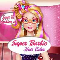 Super Barbie Hair Color
