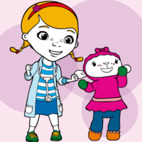Coloring Doc McStuffins And Lambie