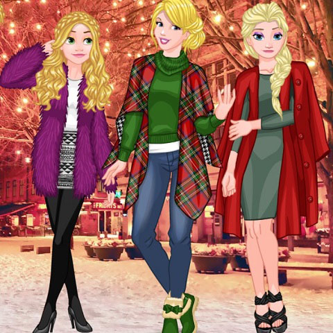 Princesses Christmas Rivals
