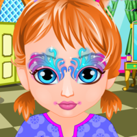 Pretty Baby Anna Face Art