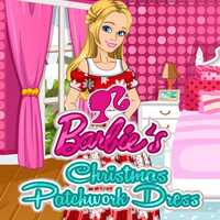 Barbie’s Christmas Patchwork Dress