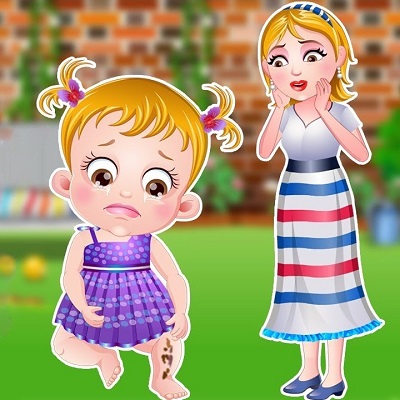 Baby Hazel Leg Injury