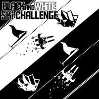 Black And White Ski Challenge
