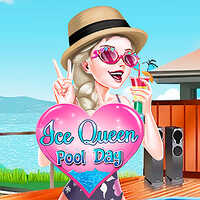 Ice Queen Pool Day
