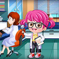 Baby Hazel Scientist Dress Up