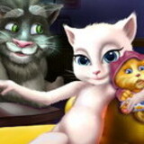 Talking Angela And The New Born Baby