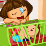 Dora Baby Caring Slacking