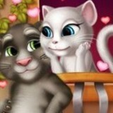 Tom And Angela Kissing