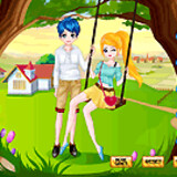Romantic Spring Couple